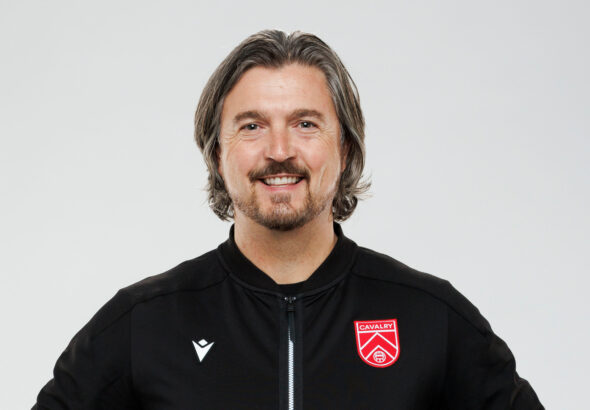 Cavalry FC Coach Tommy Wheeldon Jr.