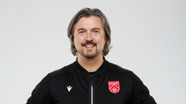 Cavalry FC Coach Tommy Wheeldon Jr.