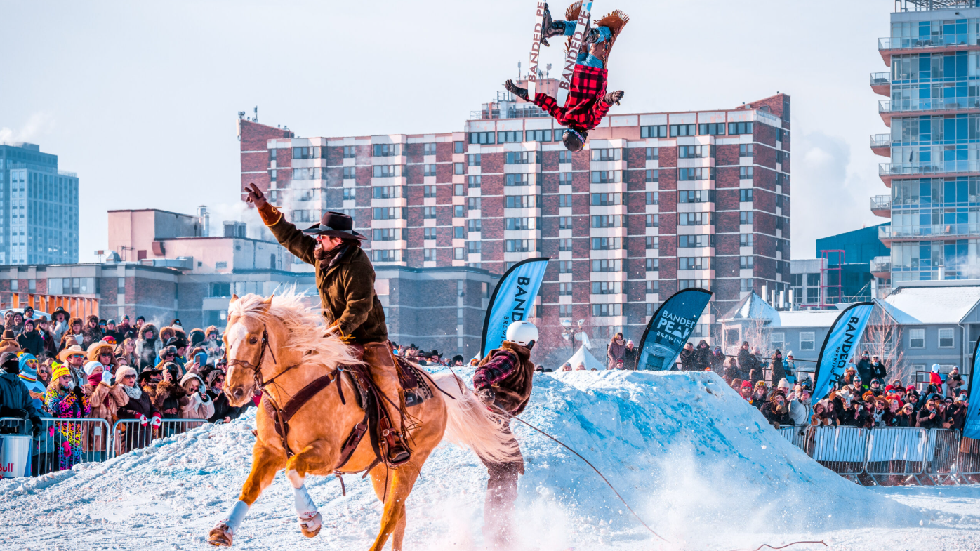 Skijoring Canada in Calgary